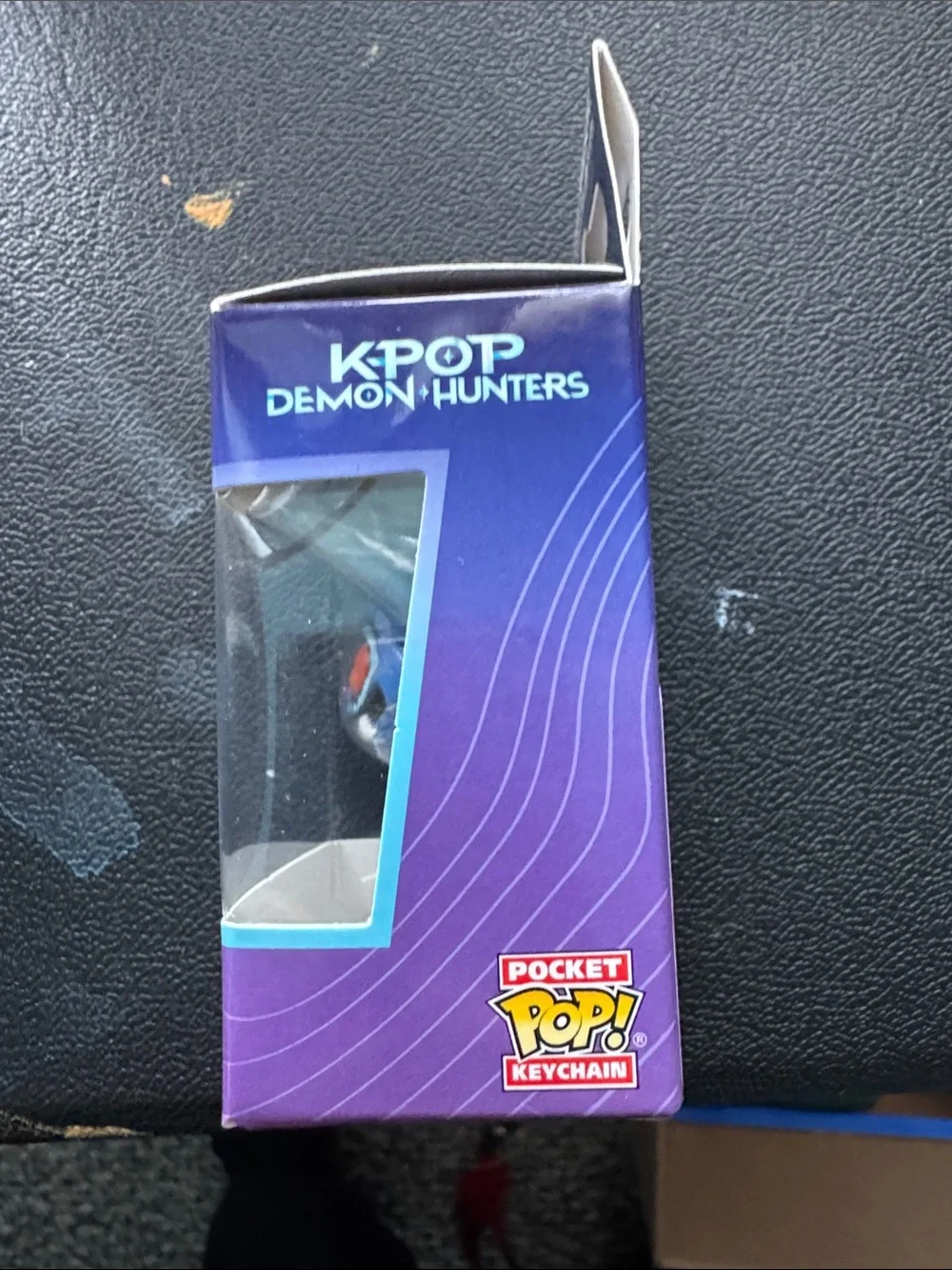 Netflix Pocket Pop! Keychain K-POP Demon Hunters Derpy in Blue and Purple